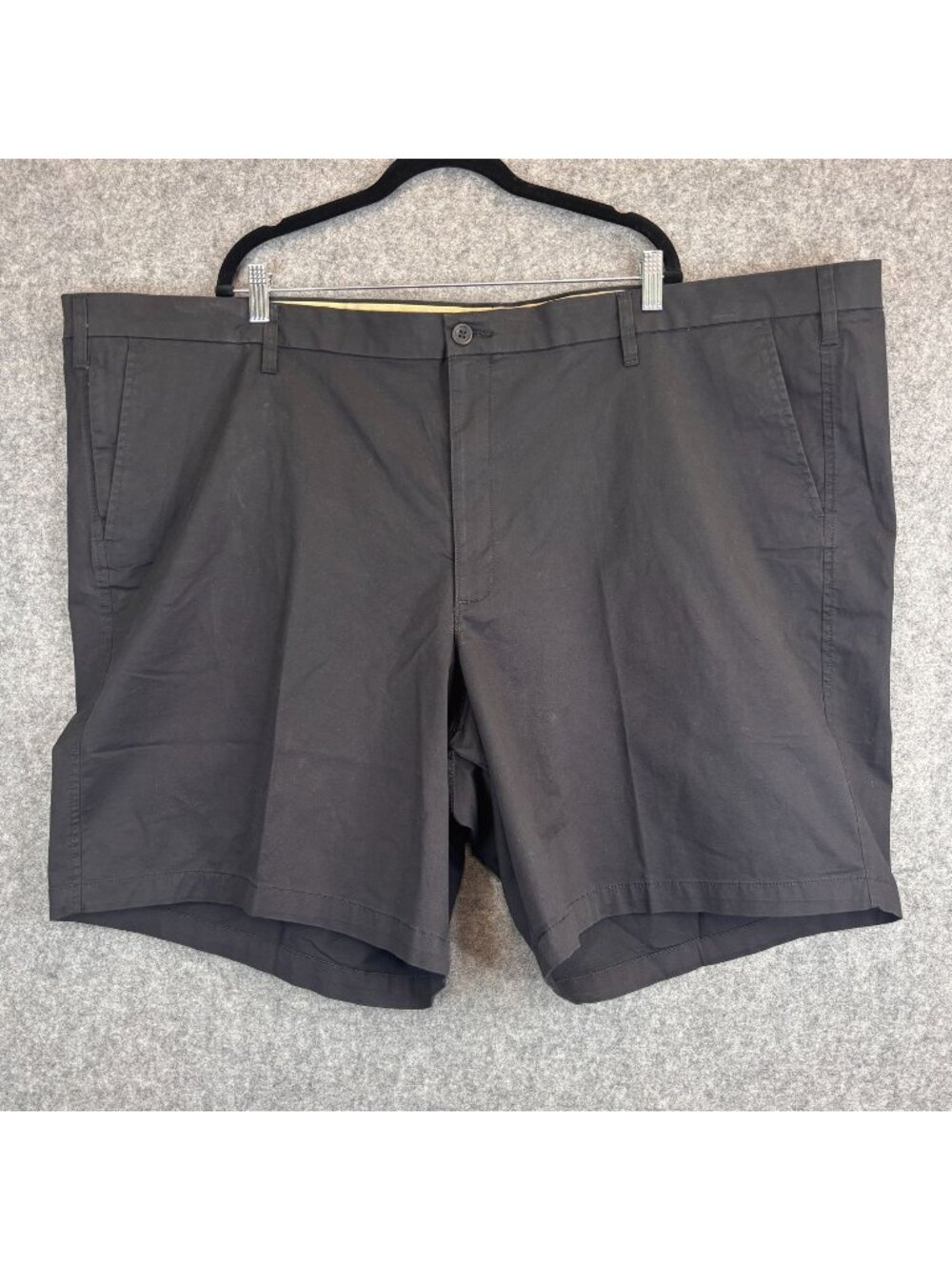 Dockers Mens Size 56 Big & Tall Ultimate Shorts w Supreme Flex Waistband Black